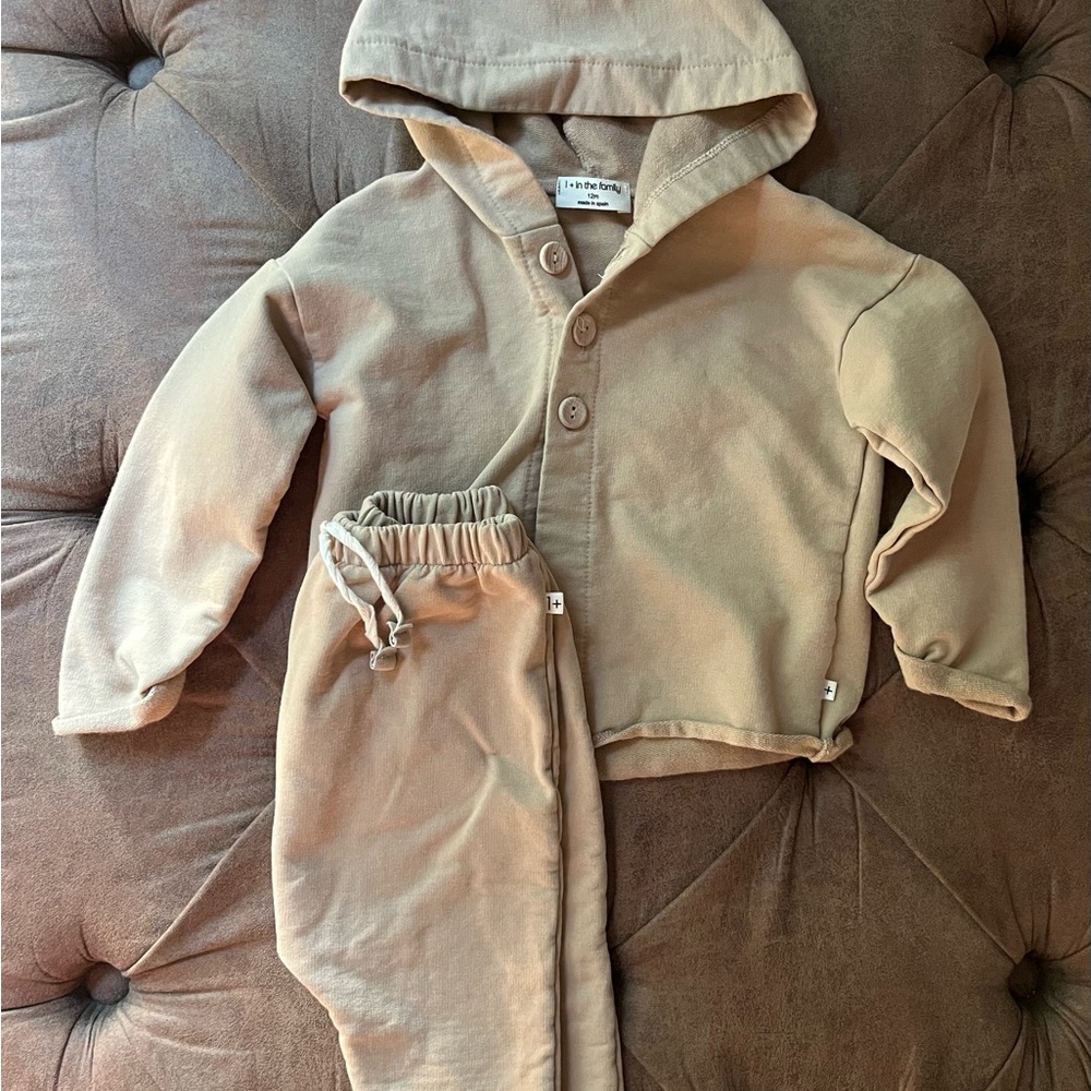 Tan Kids Matching Set